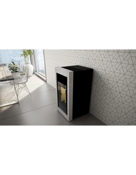 Estufa de pellets canalizable - Sundoro Air 13 kw