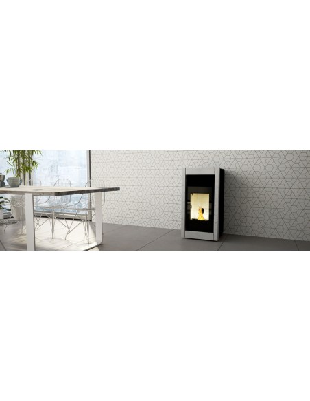 Estufa de pellets canalizable - Sundoro Air 13 kw