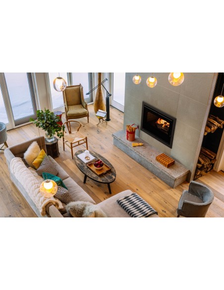 Cassete de leña Perséfore GLASS - 13kw