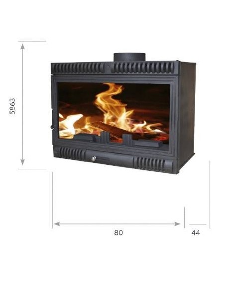 Cassete 80 fundición 17kW NUSA