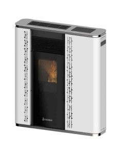 Estufa de pellets de pasillo Super-slim 21cm - Santorini...