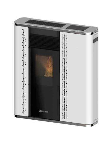 Estufa de pellets de pasillo Super-slim 21cm -...