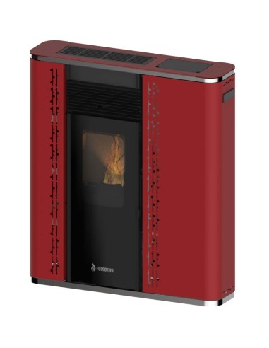 Estufa de pellets de pasillo Super-slim 21cm -...