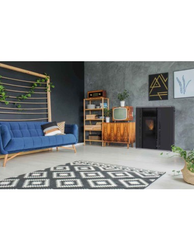 Estufa de pellets de pasillo Super-slim 21cm -...