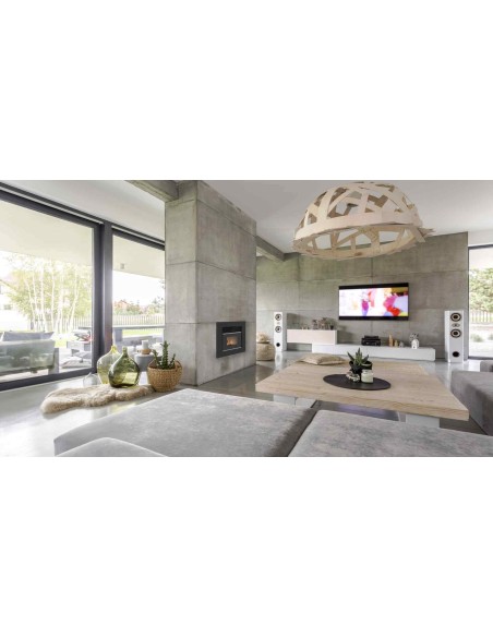 Chimenea de pellets Insertable canalizable - LLaima 12 kW