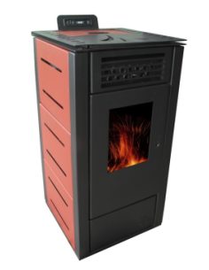 Cristal serigraficado Estufa Pellet Atica 8kW 2