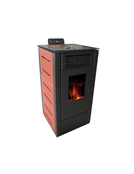 Cristal serigraficado Estufa Pellet Atica 8kW