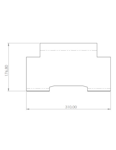 Deflector de humos - Estufa pellet Mesenia