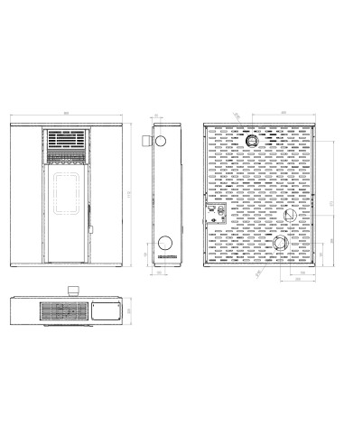 Kit de mantenimiento - Estufa pellet Andros 12kW