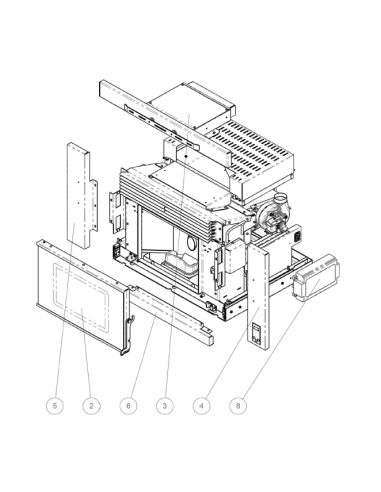 Manual mantenimiento: Insert pellet Feres 12kW