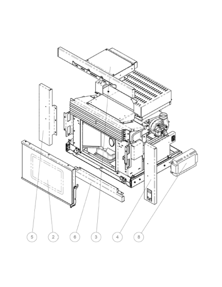 Manual mantenimiento: Insert pellet Feres 12kW