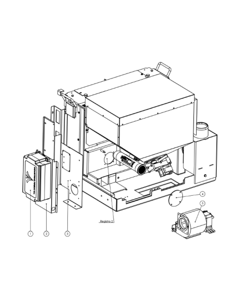 Manual mantenimiento: Insert pellet Feres 12kW