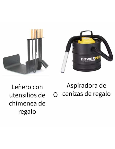 Esufa Pellets canalizada 11kw AFRODITA