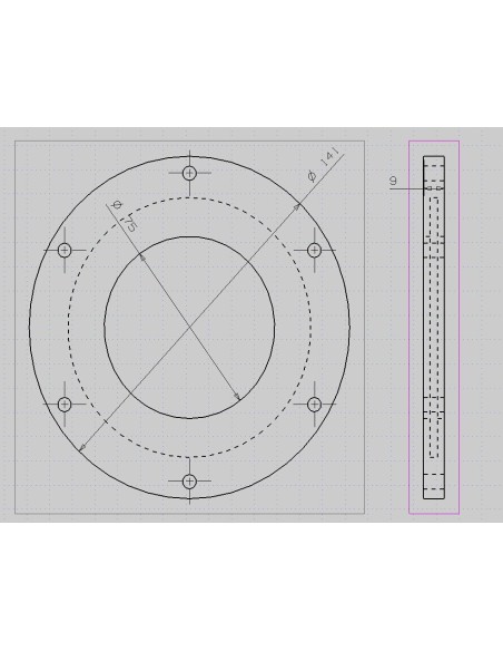 🔧 Junta de sellado EPDM para estufas de pellet insertables