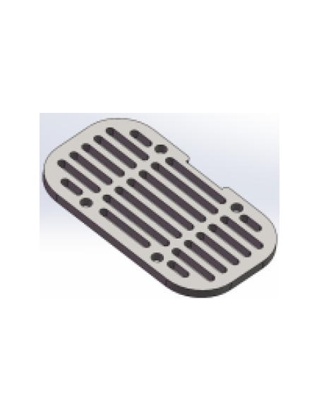 Rejilla Brasero Rectangular 22-28 kW