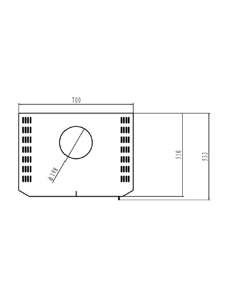Pedido Francisco Plaza Horno de leña TALOS 14 Kw + tubos