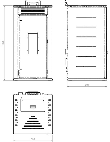 PLaca base Hidro estufa Quiros 18-24KW