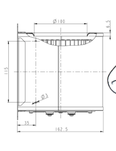 Turbina centrífuga µGT400 – aire canalizado pellet 2