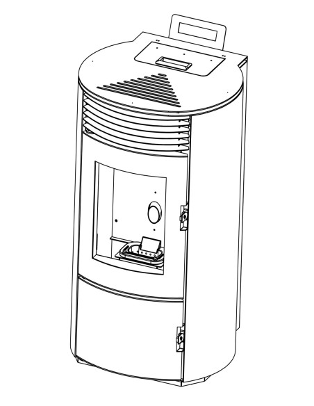 Manual de mantenimiento  estufa pellet Itaca-Naxos 8-10kW