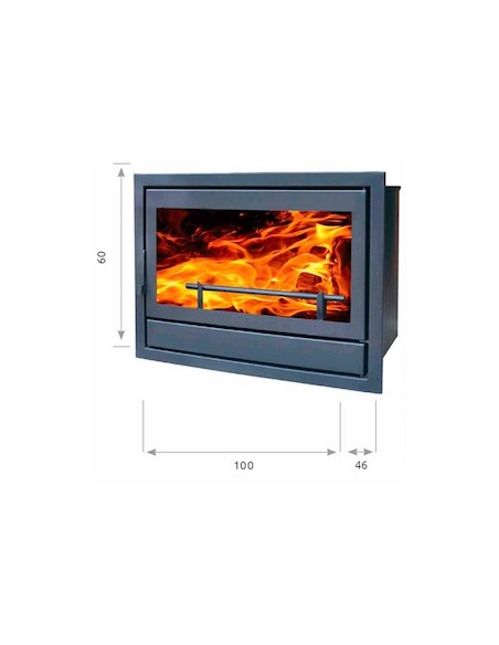 Cassete de leña Perséfore 100- 16kw