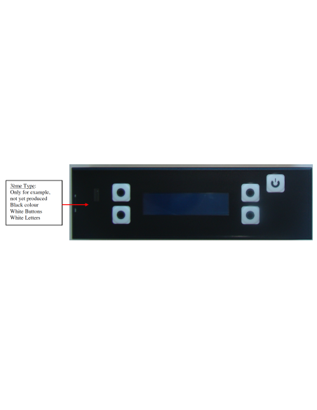 🔥 Display Digital 5 Botones 16x2 – Fireco / Fiberica / Fuoco Vivo 🔥