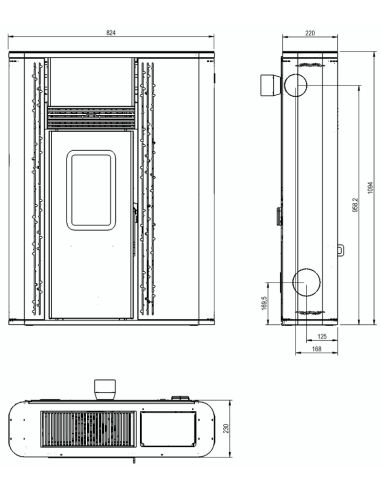 Manual mantenimiento: estufa pellet canalizada...