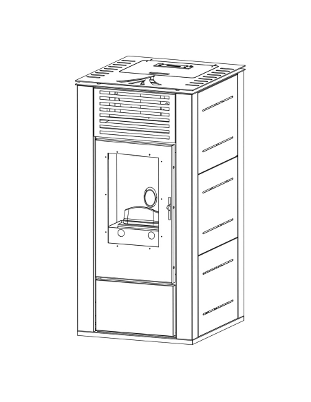Manual de mantenimiento  estufa pellet Mesenia 14kW