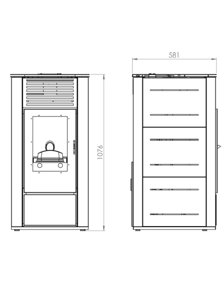 Manual de mantenimiento  estufa pellet Mesenia 14kW