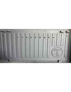 Placa trasera Insert Megar 13kW - Fireco- Fuoco Vivo