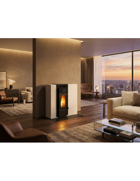 Estufas de pellets hidro de pasillo - HEIMDALL 20 kW