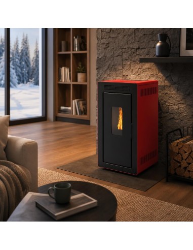 Estufa de pellets hidro - DALIA 14 Kw