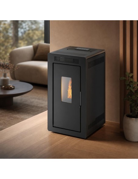 Estufa de pellets hidro - DALIA 14 Kw