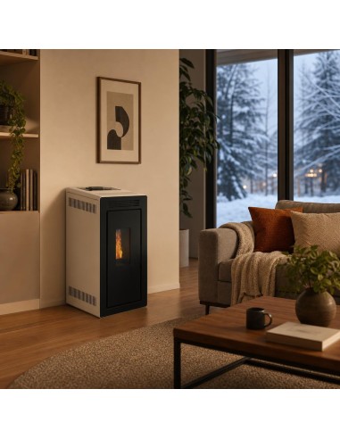Estufa de pellets hidro - ODIN 18kW