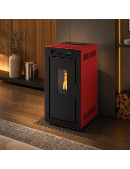 Estufa de pellets hidro - ODIN 18kW