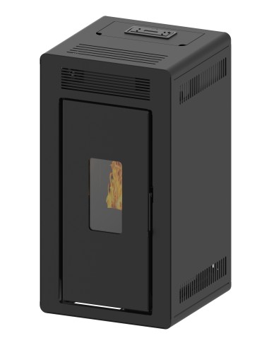 Estufa de pellets hidro - LOKI 24 kW