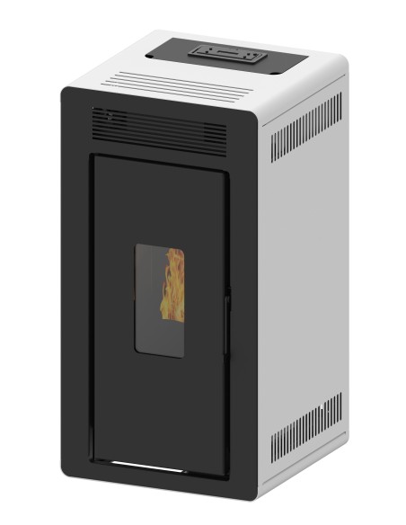 Estufa de pellets hidro - LOKI 24 kW