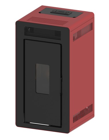 Estufa de pellets hidro - LOKI 24 kW