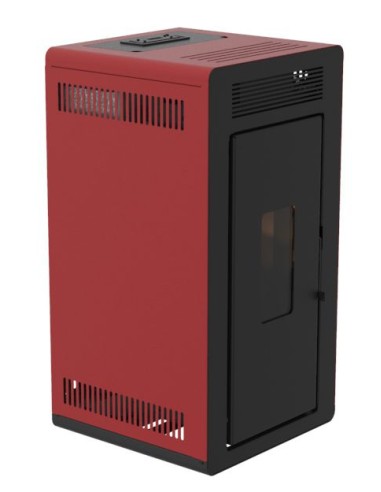 Estufa de pellets hidro - LOKI 24 kW