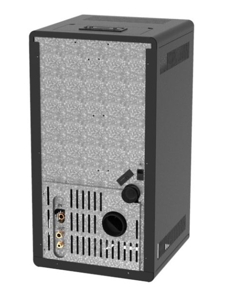 Estufa de pellets hidro - LOKI 24 kW