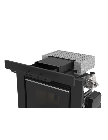 Chimenea de pellets canalizable - Insert FREYA 12kW