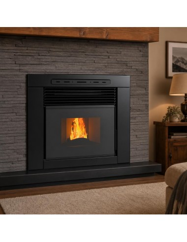 Chimenea de pellets canalizable - Insert FREYA...