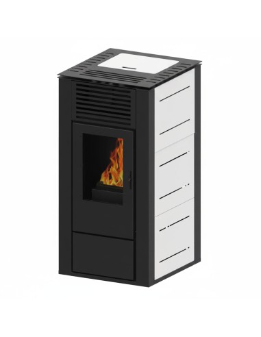 Estufa de Pellets canalizable HERMOD 14kw