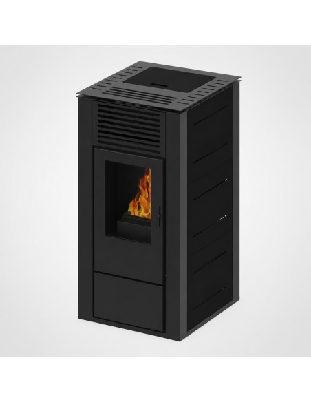 Estufa de Pellets canalizable HERMOD 14kw