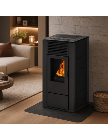 Estufa de Pellets canalizable HERMOD 14kw