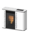 Mini estufa de pellets de pasillo ROBIN 7kW