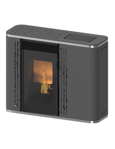 Mini estufa de pellets de pasillo ROBIN 7kW 2