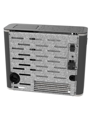 Mini estufa de pellets de pasillo ROBIN 7kW