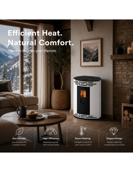 Estufa de pellet de Rincón Hilda 9kw