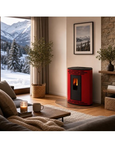 Estufa de pellet de Rincón Hilda 9kw