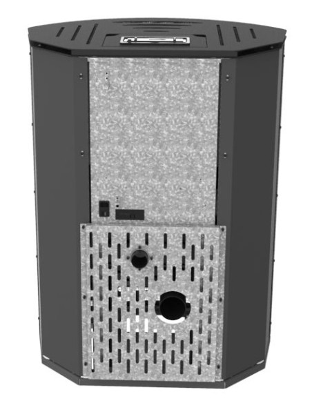 Estufa de pellet de Rincón Hilda 9kw